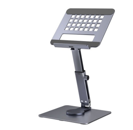 Support pliable rotatif intégré pour téléphone et tablette en aluminium