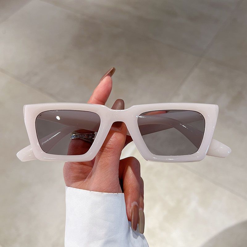 Simple Small Frame Square Sunglasses UV-proof Sunglasses