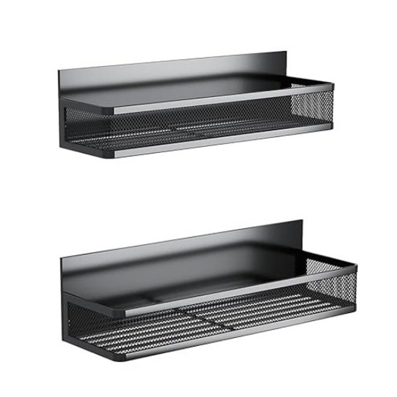 Mesh Refrigerator Shelf Kitchen Punch-free Soy Sauce Seasoning Rack