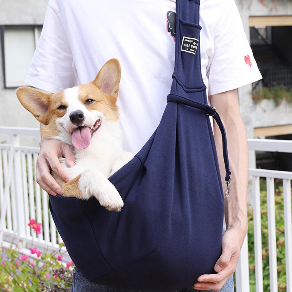 Sac de Transport pour Chien ou Chiot, Sac de Voyage pour Chiens et Chats, Respirant, pour Randonnée en Plein Air