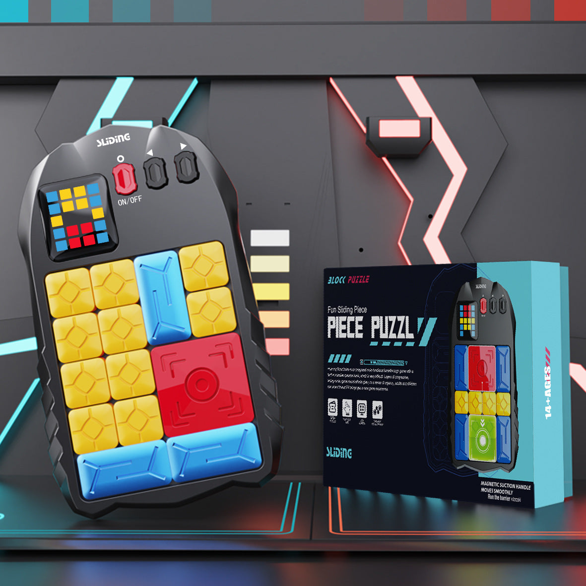 Sliding Puzzle Children's Intelligent Electronic Game Educational Toys