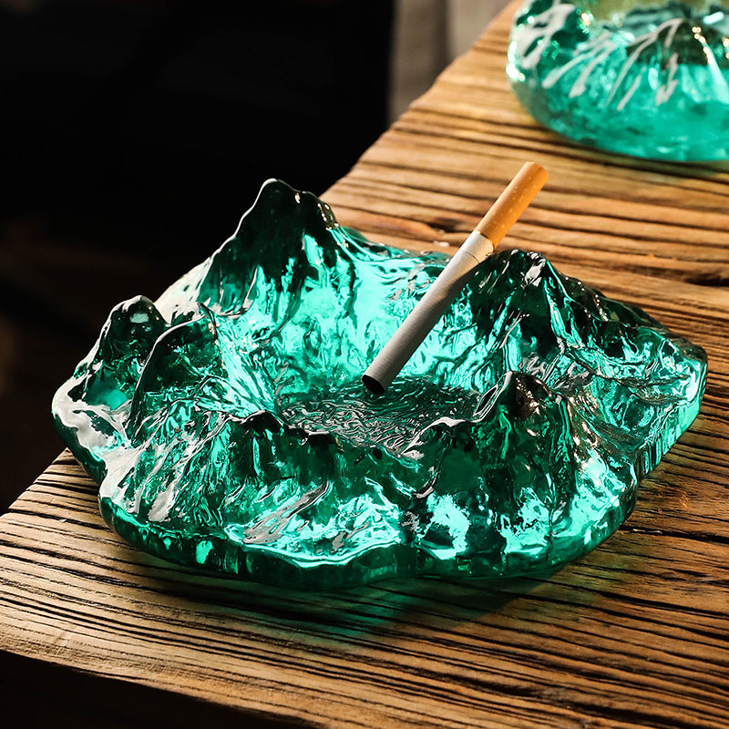 Glass Ashtray Creative Household Coffee Table