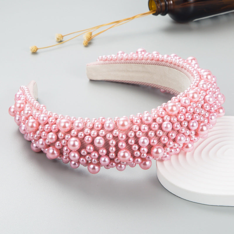 Baroque Sponge Pearl Hair Accessories