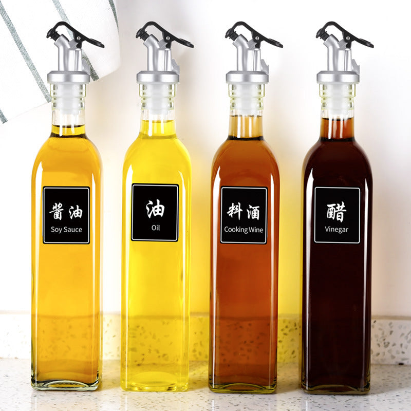 Glass Household Seasoning Bottle