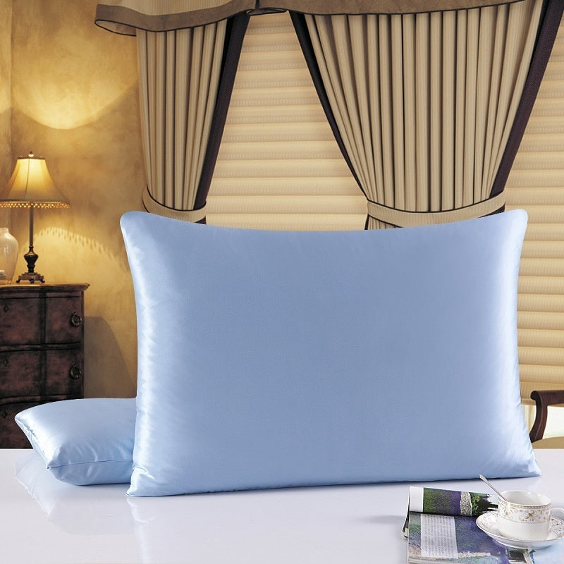Heavy 19 M Double-sided Silk Solid Color Pillowcase