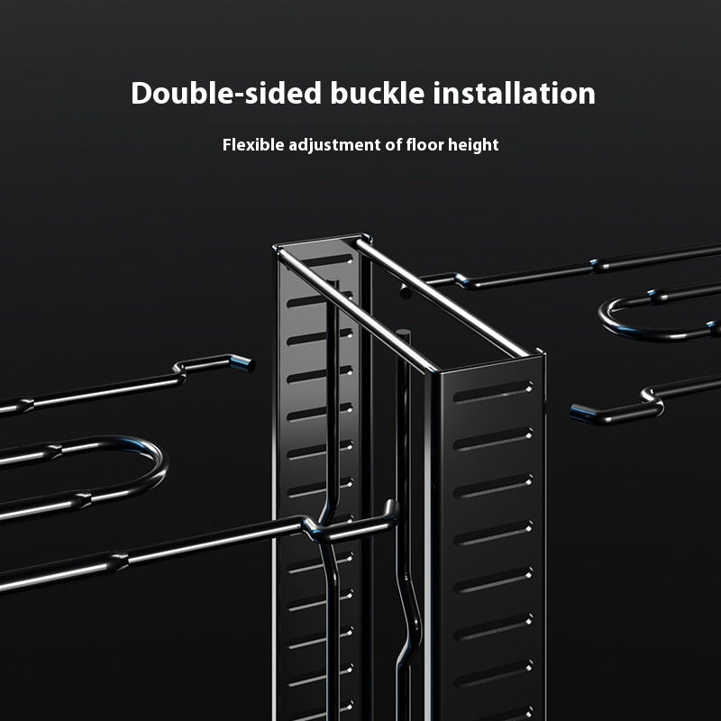 Removable Folding Multi-functional Kitchen Rack