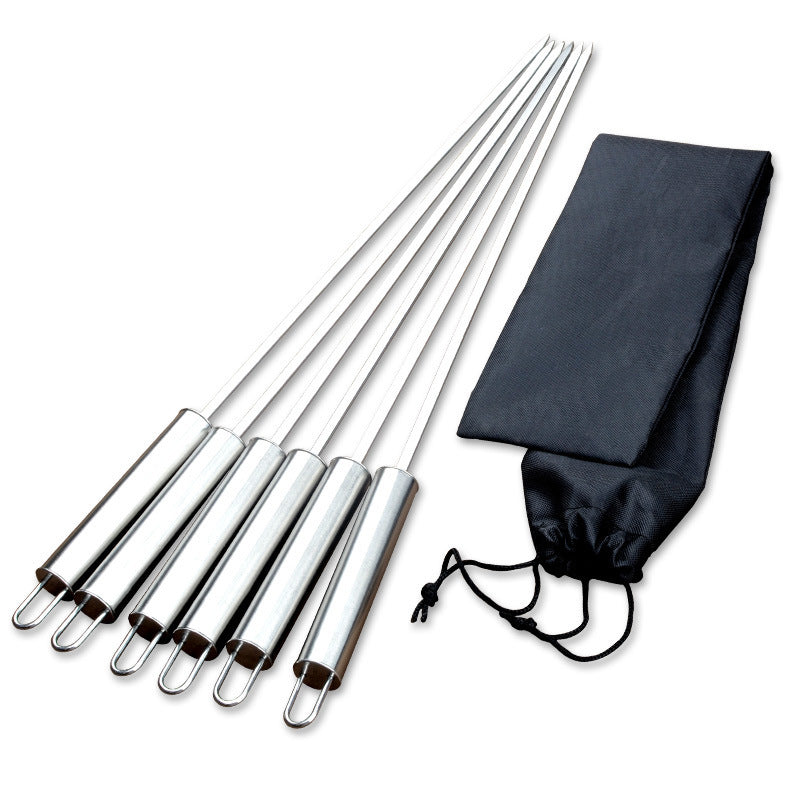 Barbecue Skewers Stainless Steel Barbecue Sticks