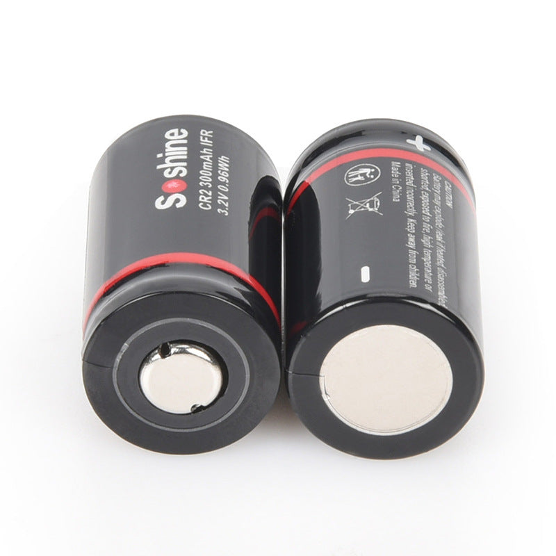 1 CR2 Lithium Iron Phosphate Battery 300 MA