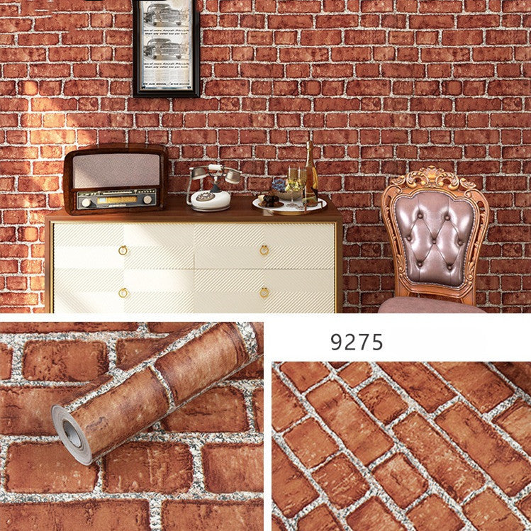 Self-pasted Refurbished Wallpaper Waterproof Three-dimensional Printing