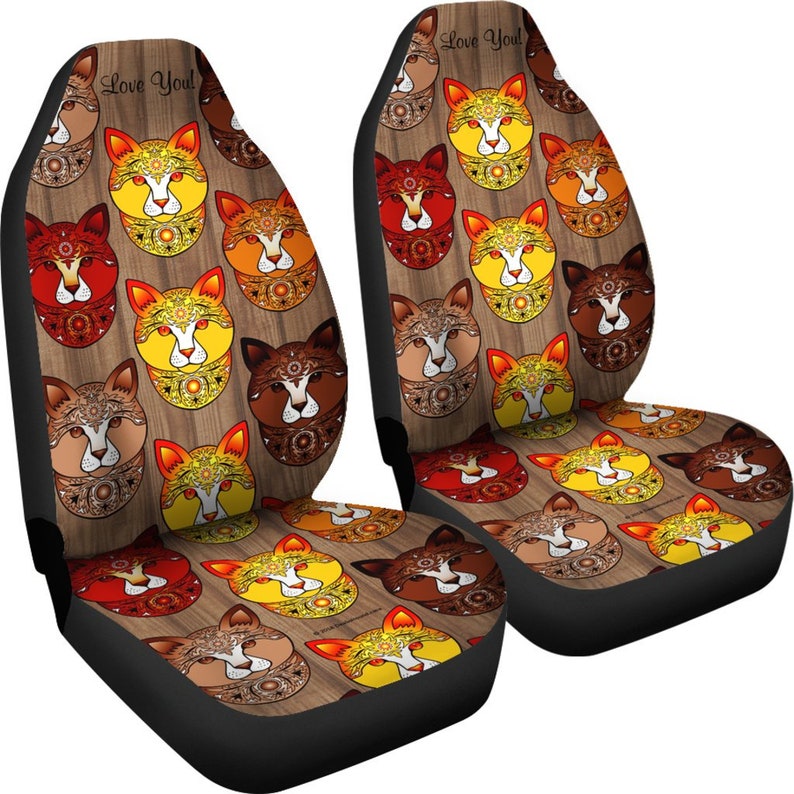 Fashion Digital Printing Pattern Seat Cover