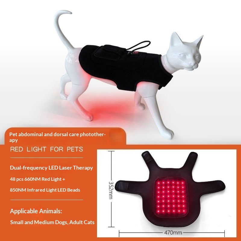 Pet Red Light Physiotherapy Mat For Post-Surgery Recovery Pain Relief And Spinal Care In Cats And Dogs