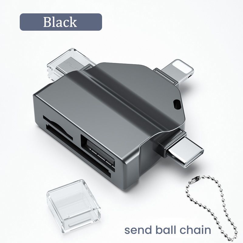 Minimalist All-in-one Universal Card Reader Adapter