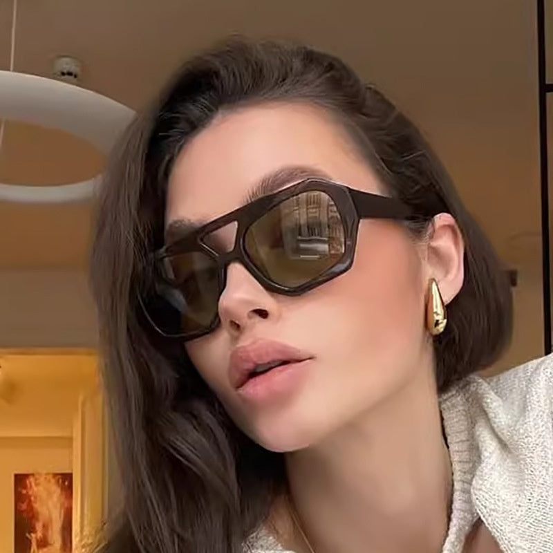 Daily Commute Minimalist Square Fashion All-match Sunglasses