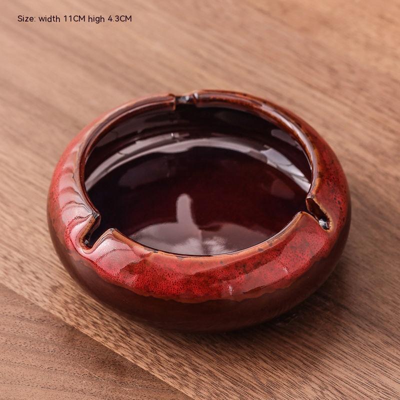 Nordic Style Light Luxury Ceramic Ashtray Household