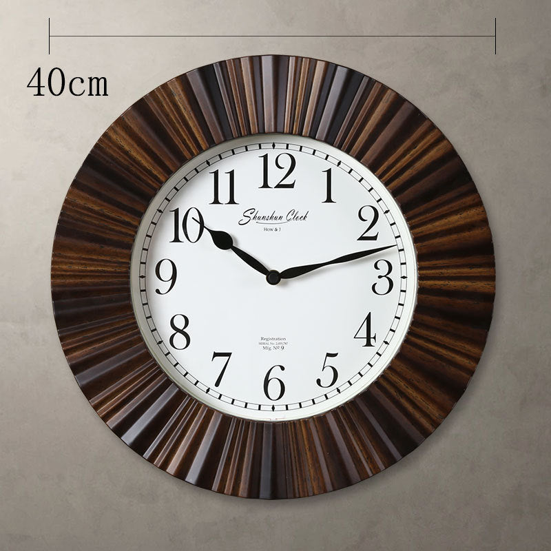 Wall Clock Home Modern Living Room Fashion Decoration Retro