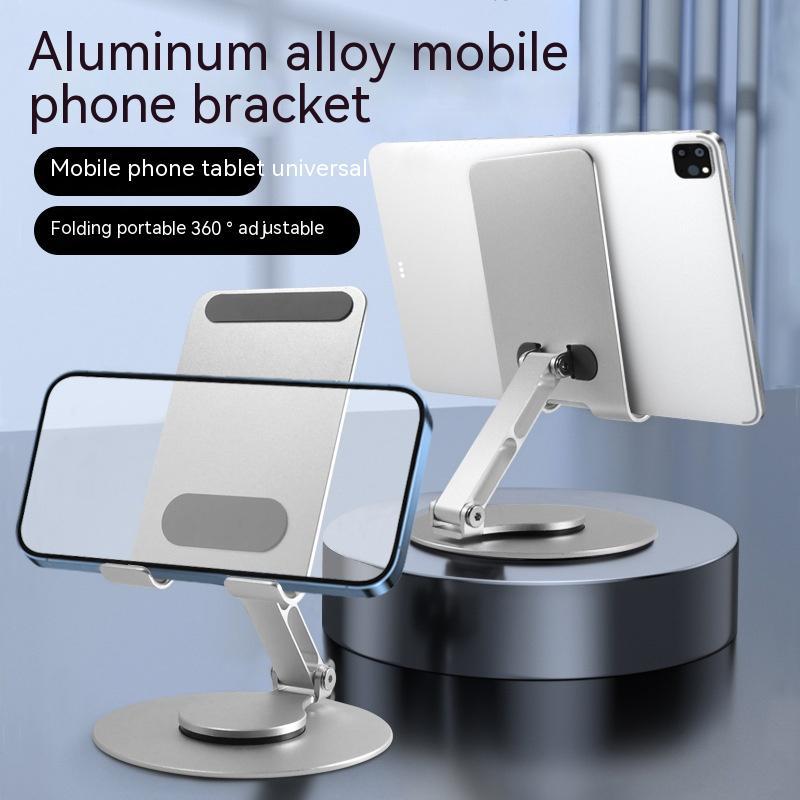 Mobile Phone Tablet Aluminum Alloy Rotating Adjustable Multifunction Bracket