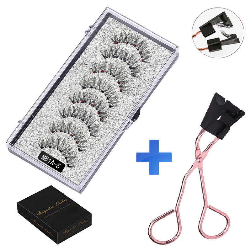 Quantum False Eyelashes Set Magnet Suction