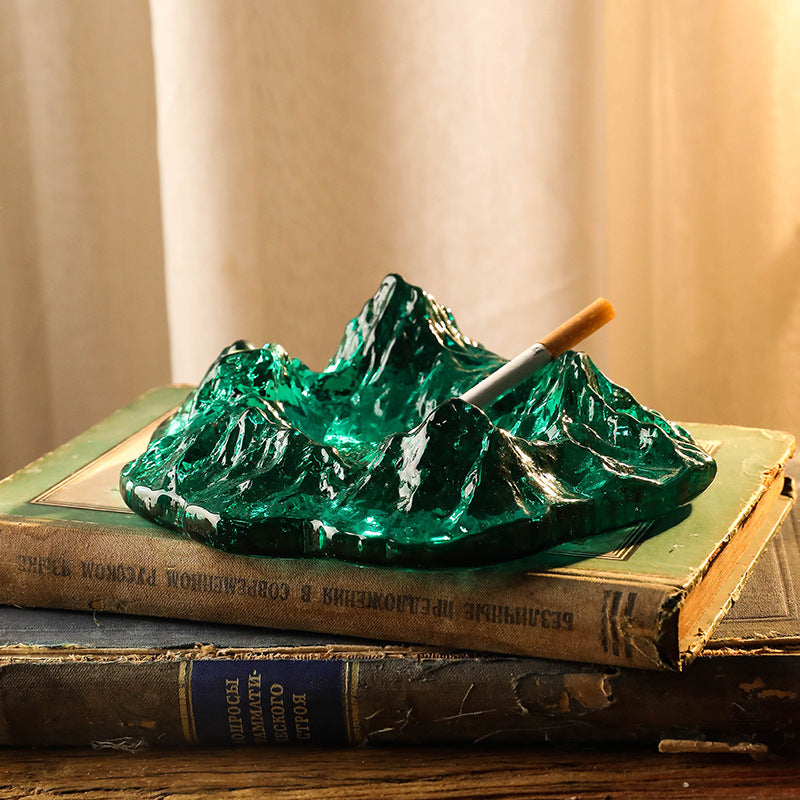 Glass Ashtray Creative Household Coffee Table