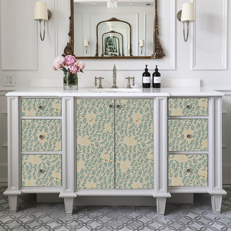 Hand Painted Wall Sticker PVC Wallpaper Modern