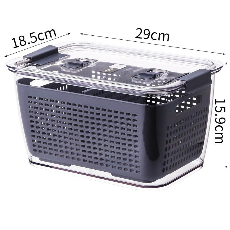 Large Capacity Sealed Food Storage Box With Lid