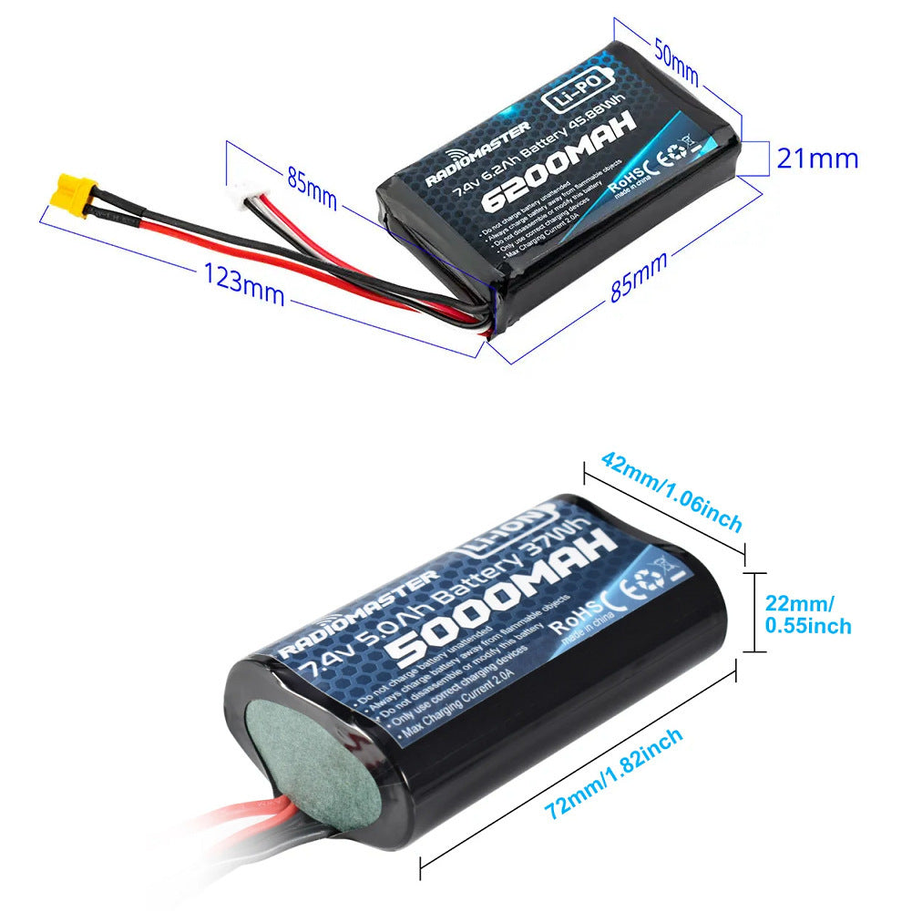 Remote Control TX16 TX12 Boxer Special Battery