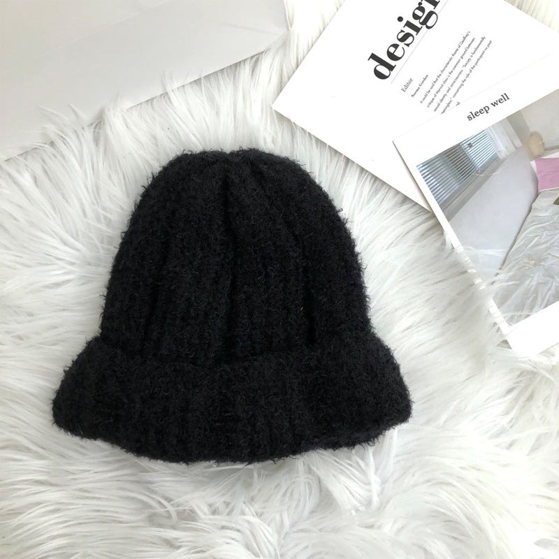 Macaron Color Women's Knitted Wool Warm Hat