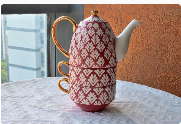 Teapot Sets Two Cups Of Afternoon Tea Set
