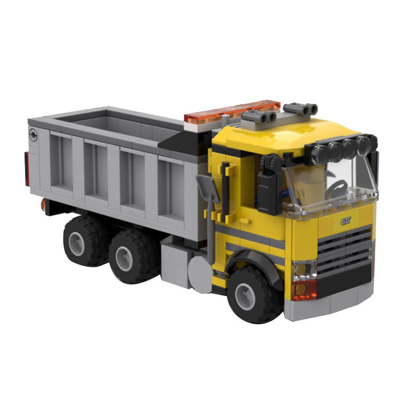 MOC Domestic Building Blocks Car Model Creative Heavy Truck