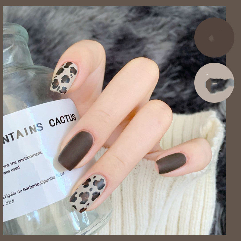 Water-based Matte Nail Polish Autumn And Winter Color Matte Matte Texture