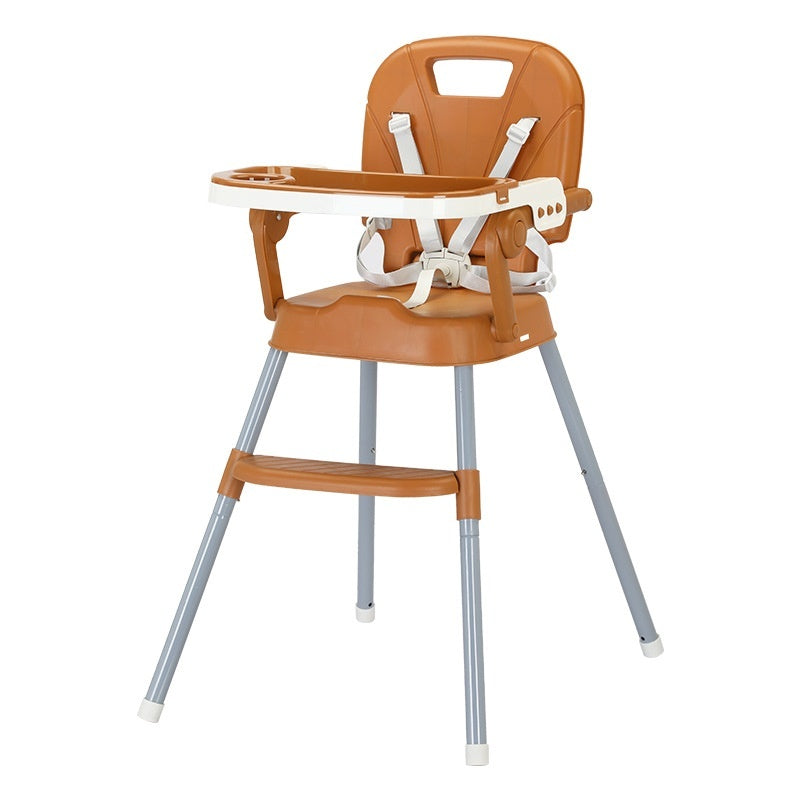 Children's Dining Chair Adjustable Folding Double Plate Feeding Chair Baby Dining Chair Baby's Chair