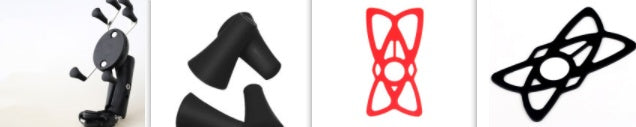 Motorcycle Bike Six Claw Phone Holder