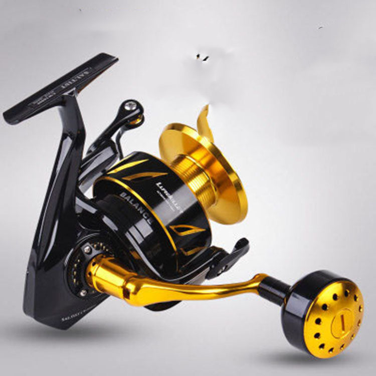 Full Metal Iron Plate Sea Fishing Spinning Wheel