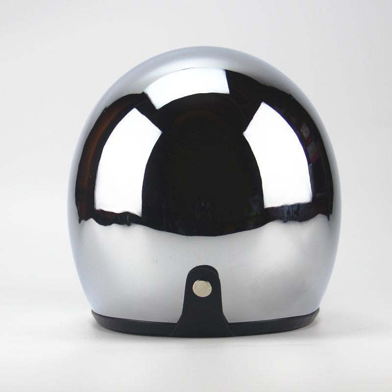 Retro Battery Electric Vehicle Helmet Mirror Reflective