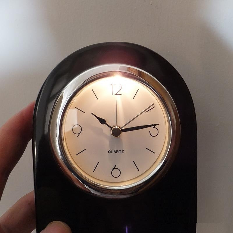 Standard Room Alarm Clock Room Hotel Homestay Alarm Clock Hotel Pick Up Bedside Inn Desk Clock Hotel Solid Wood Couple