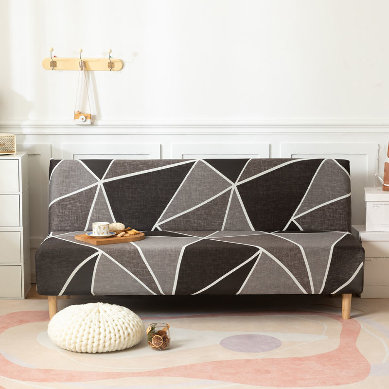 No Armrest Folding Sofa Bed Cover Universal Sofa Cover All-inclusive Simple Sofa Cover Fabric 18 M Sofa Cover