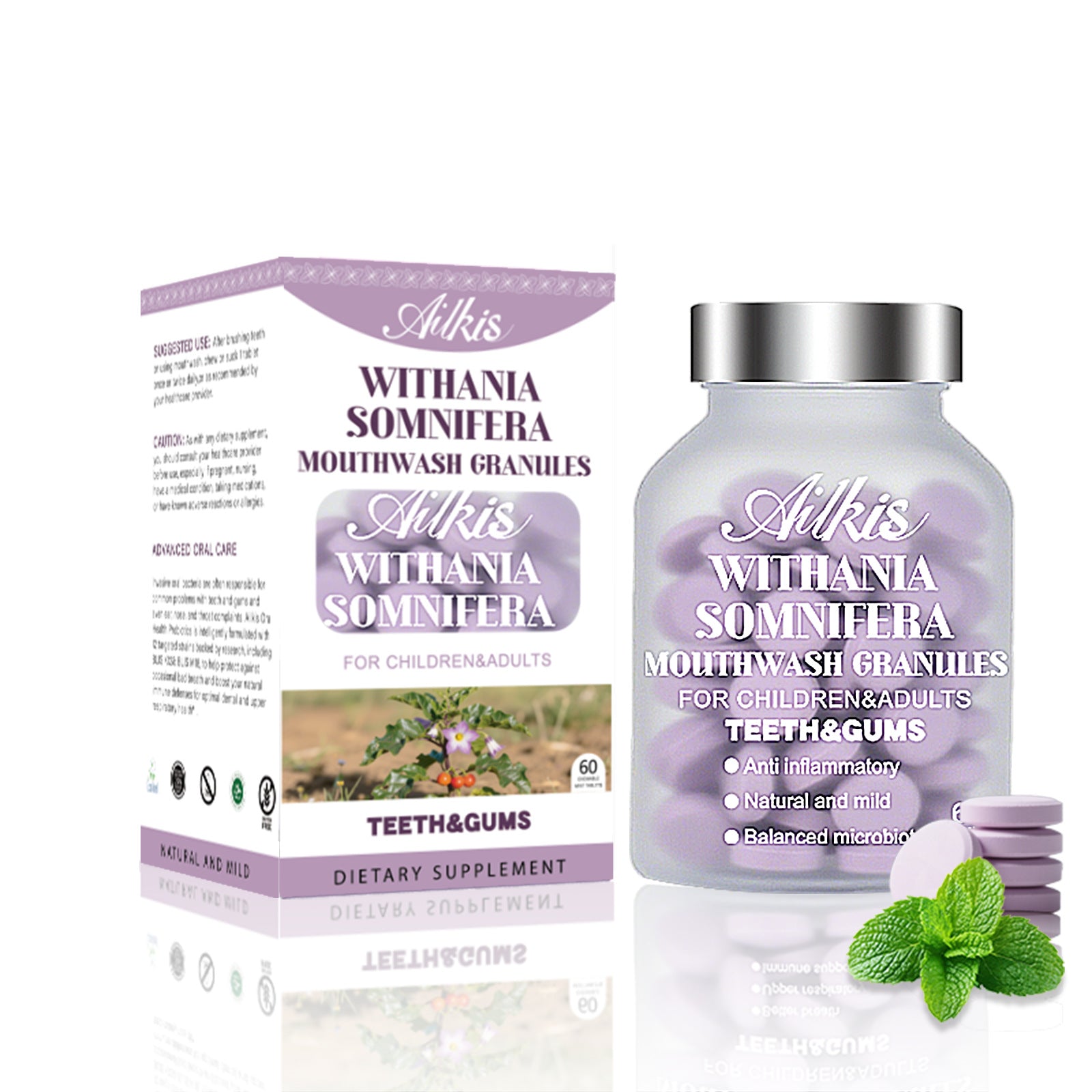 Mouthwash Tablets Quickly Clean Oral Cavity