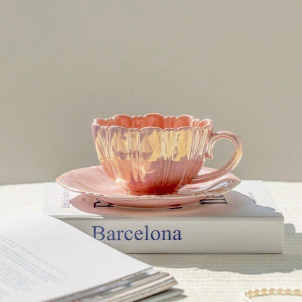 Delicate Afternoon Tea Ceramic Cup And Plate