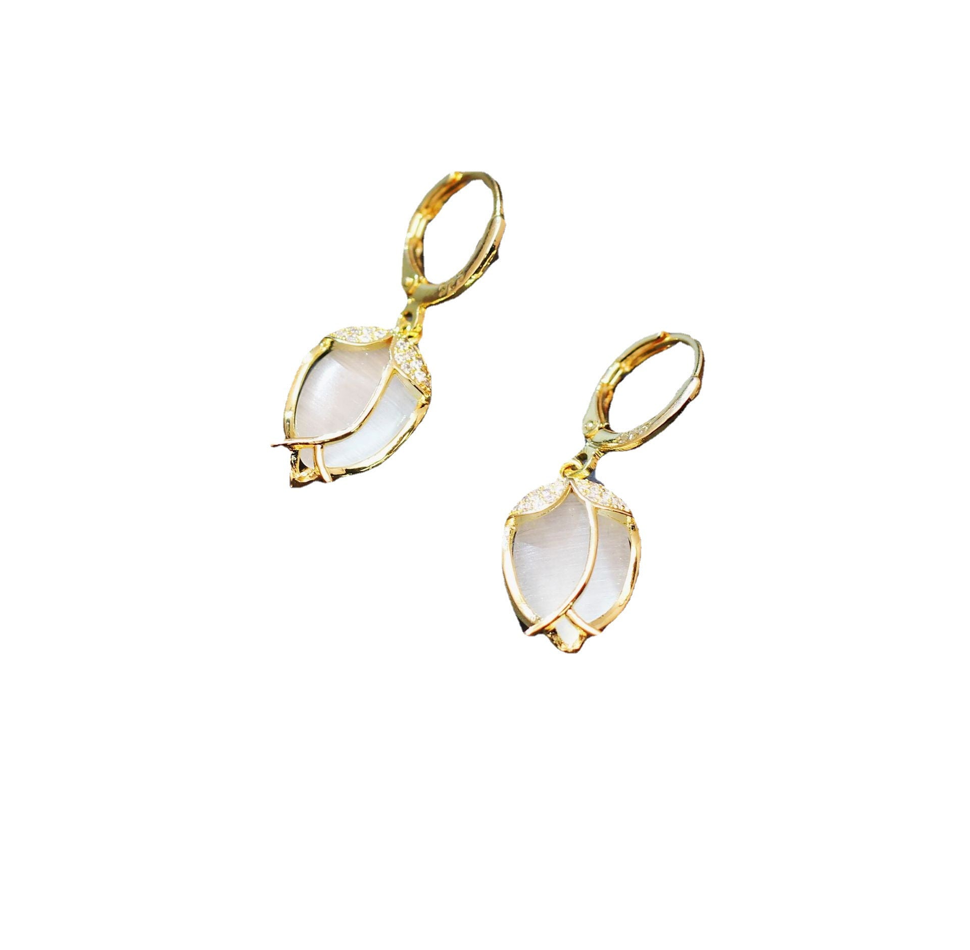 Original Design New Simple Diamond Earrings