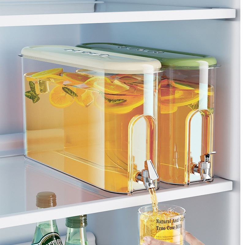 Household Refrigerator With Faucet Large Capacity Gap Cold Kettle