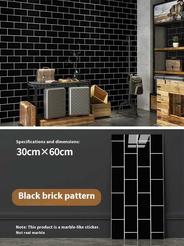 Aluminum-plastic Plate Wallpaper Self-adhesive 3d Wall Sticker