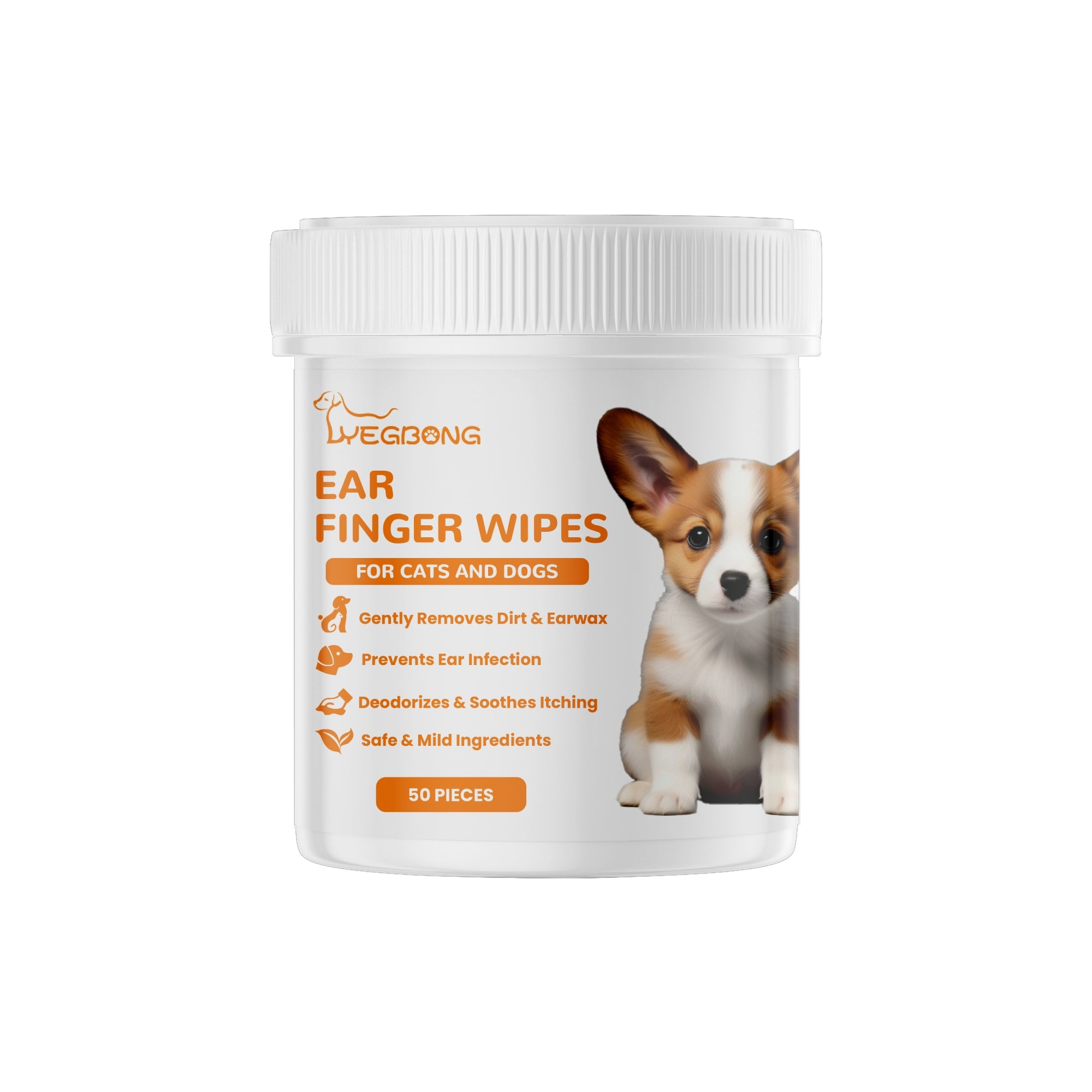 Pet Ear And Finger Cleaning Wipes