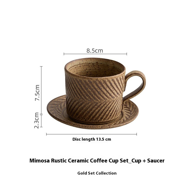 Retro Coffee Cup Ceramic Mid-Ancient Mug