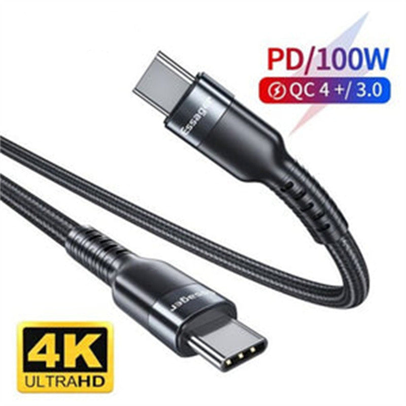 Double Head Mobile Hard Disk Fast Charging Data Cable