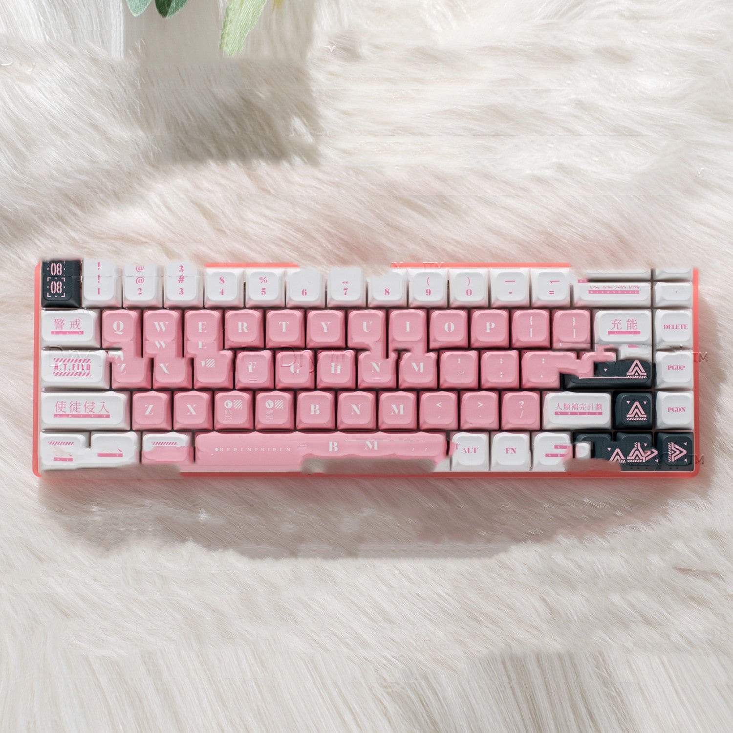 Transparent Tri-mode Kit RGB Silent Mechanical Keyboard
