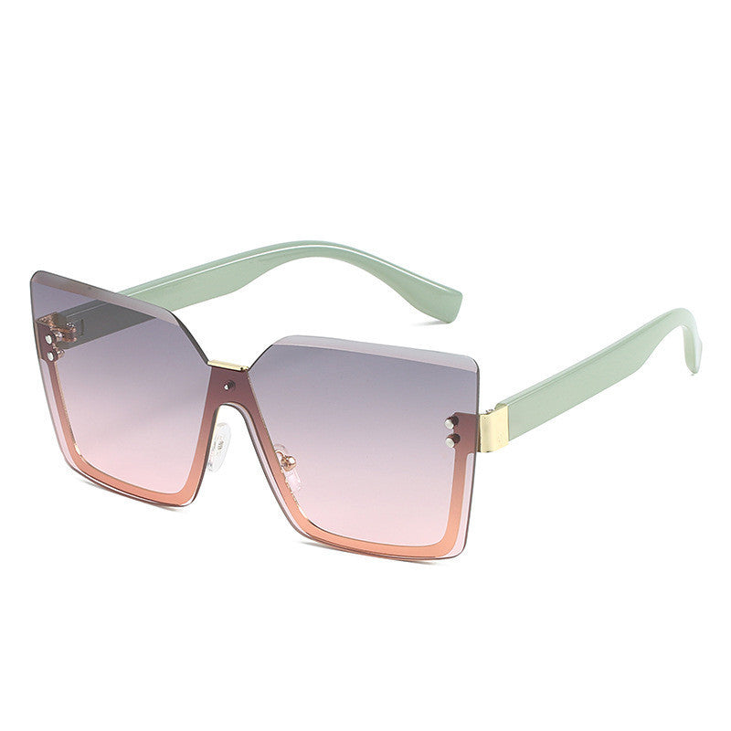 Ins Glasses Personalized One Piece Sunglasses