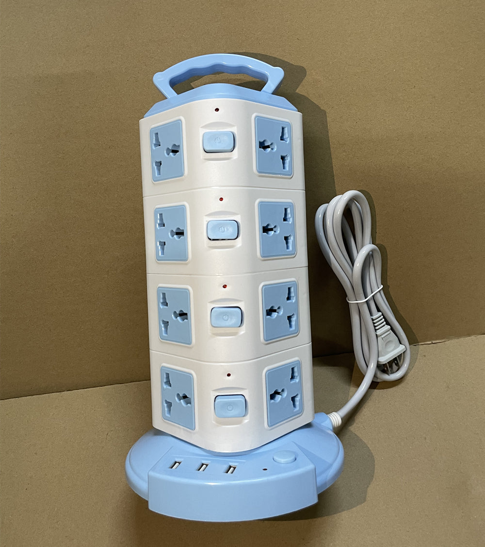 Porous Stereo Power Strip Desktop Power Strip Power Strip