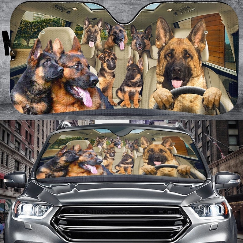 Car Sunshade Front Gear Heat Insulation Free Punch