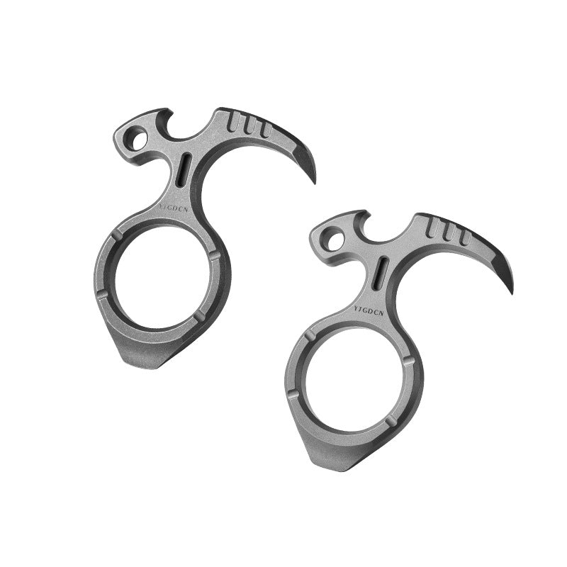 Titanium Alloy Keychain Multifunctional Nail Puller