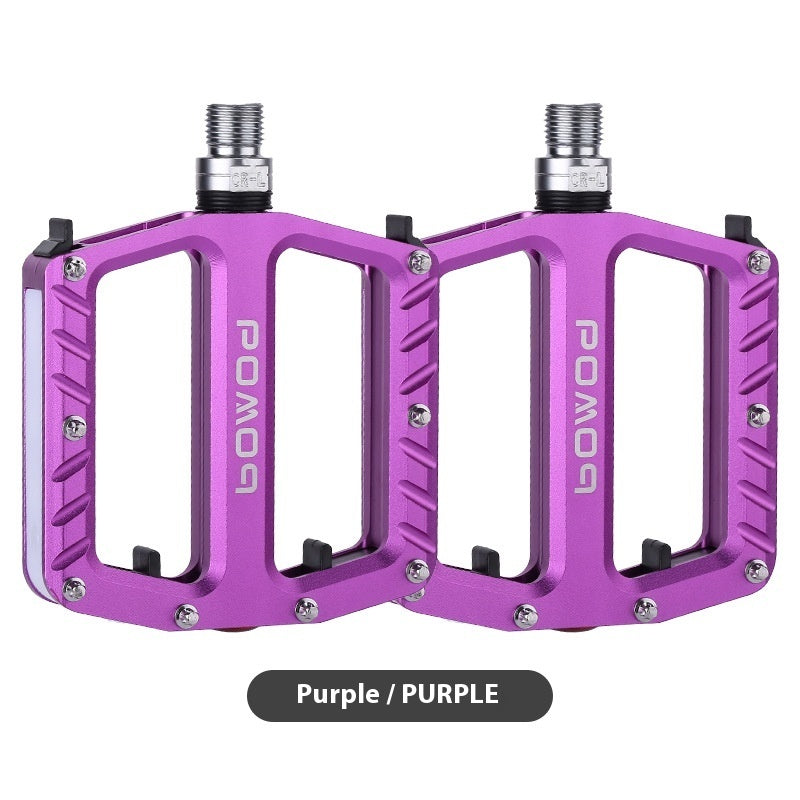 Bicycle Luminous Pedal Mountain Highway Vehicle Aluminum Alloy Pedal