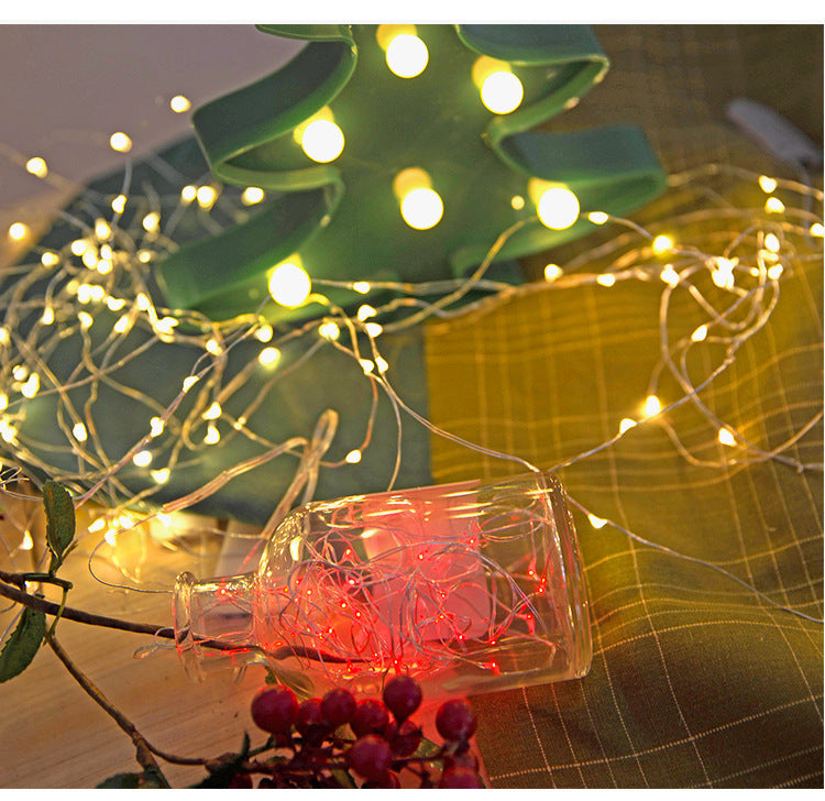 Button Battery Box Led Decorative String Lights